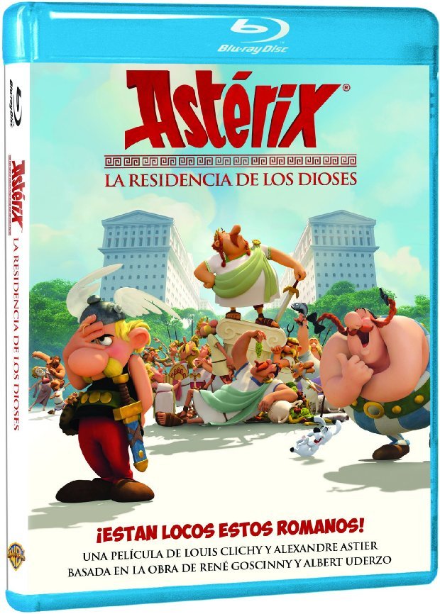 carátula Astérix: La Residencia de los Dioses Blu-ray 1