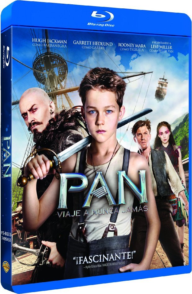 Pan (Viaje a Nunca Jamás) Blu-ray