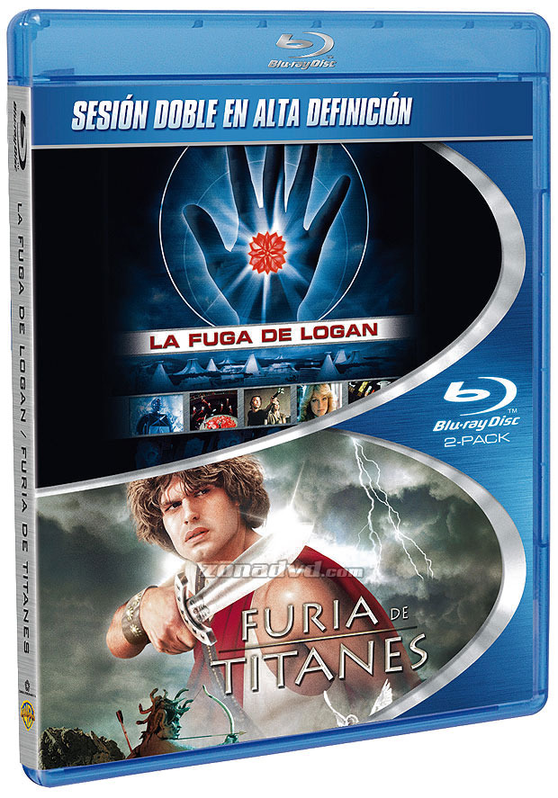 Pack La Fuga de Logan + Furia de Titanes Blu-ray