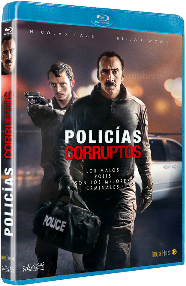 carátula Policías Corruptos Blu-ray 1