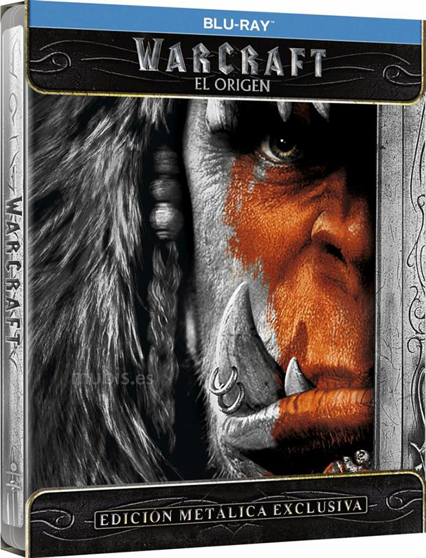 carátula Warcraft: El Origen - Edición Metálica Blu-ray 1