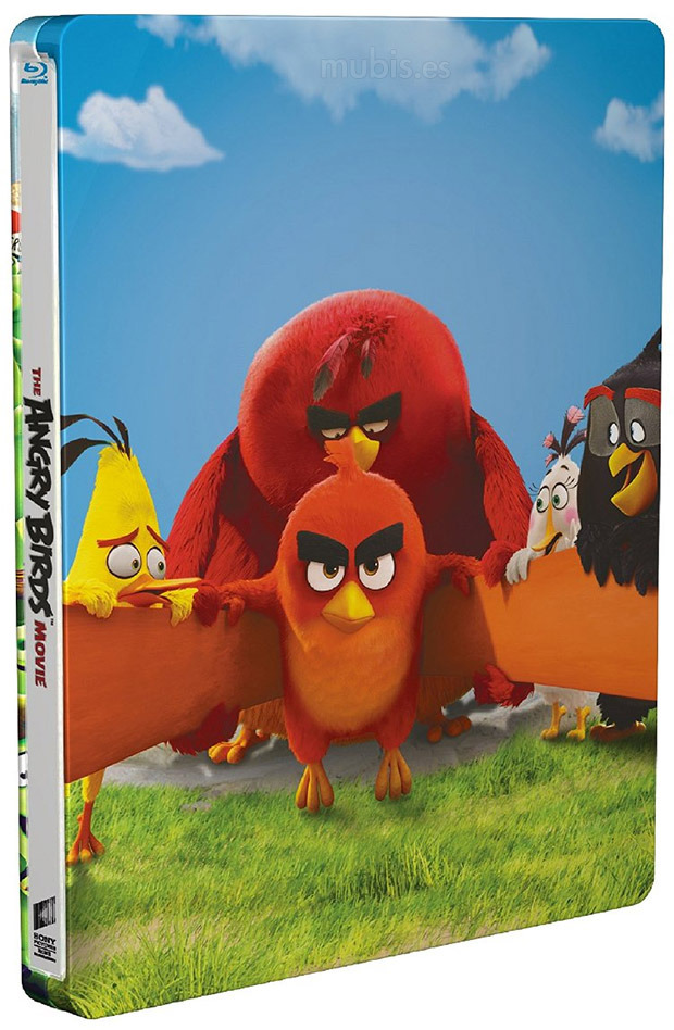 carátula Angry Birds. La Película - Edición Metálica Blu-ray 1