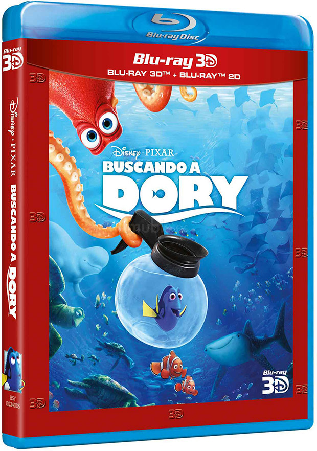 carátula Buscando a Dory Blu-ray 3D 1