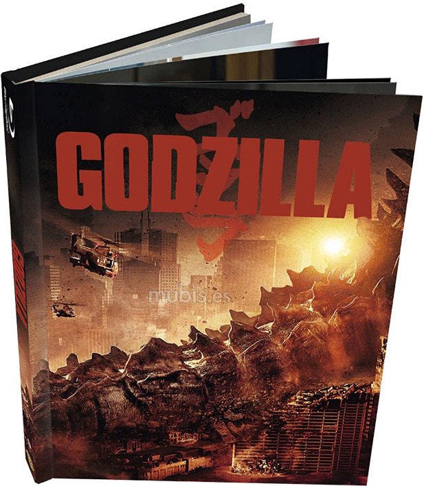 carátula Godzilla - Edición Libro Blu-ray 1
