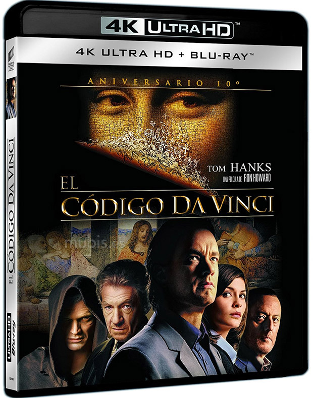 carátula El Código Da Vinci Ultra HD Blu-ray 1