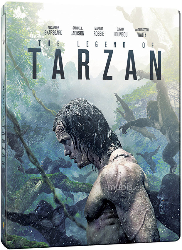 carátula La Leyenda de Tarzán - Edición Metálica Blu-ray 3D 1