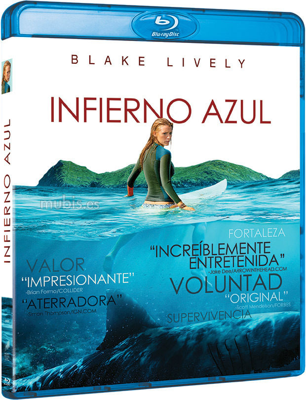 carátula Infierno Azul Blu-ray 1