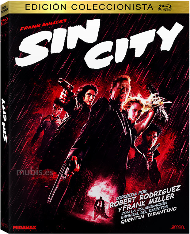 carátula Sin City: Ciudad del Pecado - Edición Coleccionista Blu-ray 1