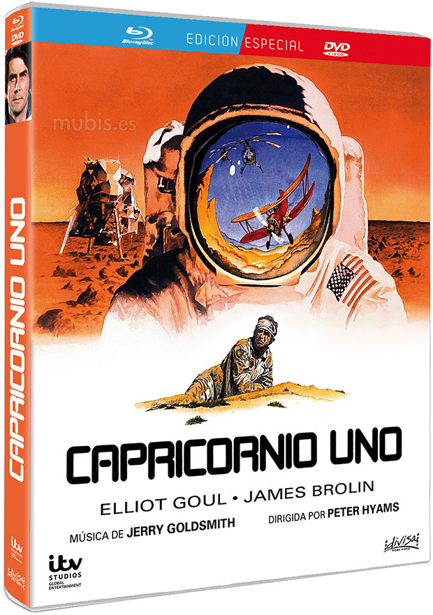 carátula Capricornio Uno - Edición Especial Blu-ray 1