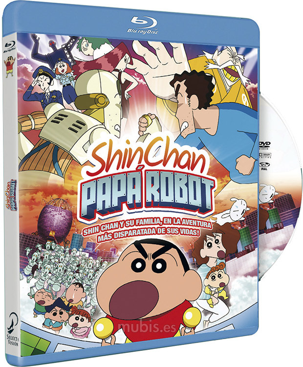 Shin Chan: Papá Robot Blu-ray