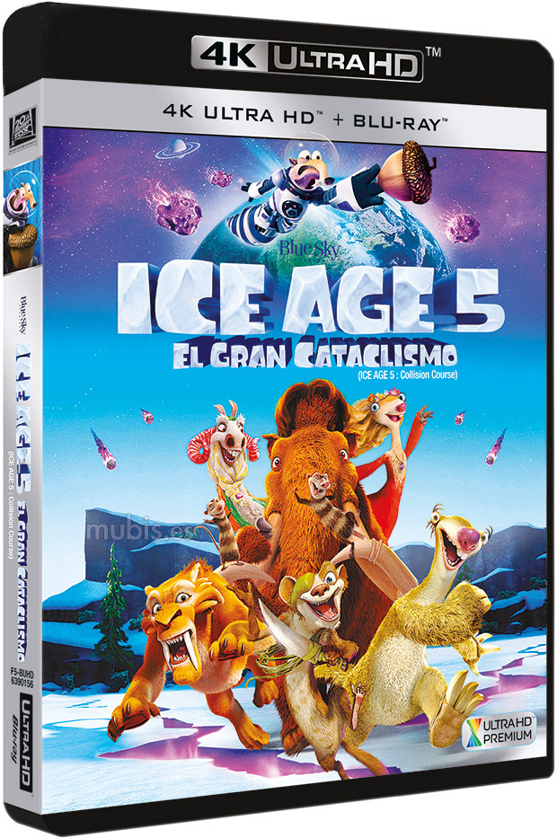 carátula Ice Age: El Gran Cataclismo Ultra HD Blu-ray 1