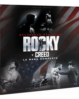 Rocky y Creed - La Saga Completa (Vinilo Vintage Collection) Blu-ray