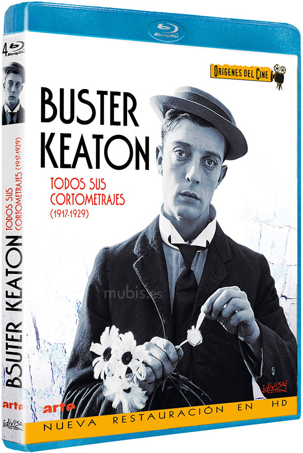 carátula Buster Keaton - Todos sus Cortometrajes (1917-1929) Blu-ray 1