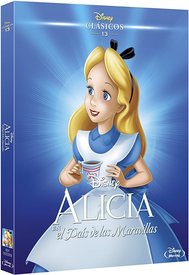 carátula Alicia en el País de las Maravillas (Disney Clásicos) Blu-ray 1