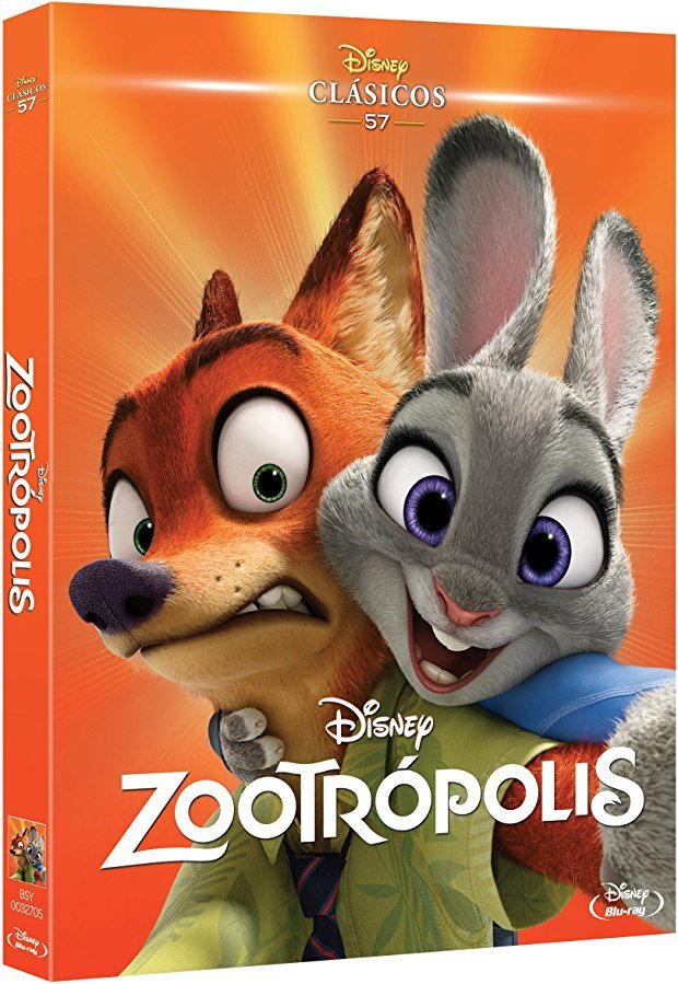 carátula Zootrópolis (Disney Clásicos) Blu-ray 1