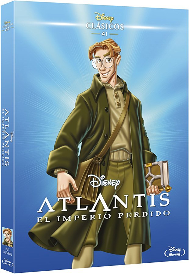 carátula Atlantis El Imperio Perdido (Disney Clásicos) Blu-ray 1