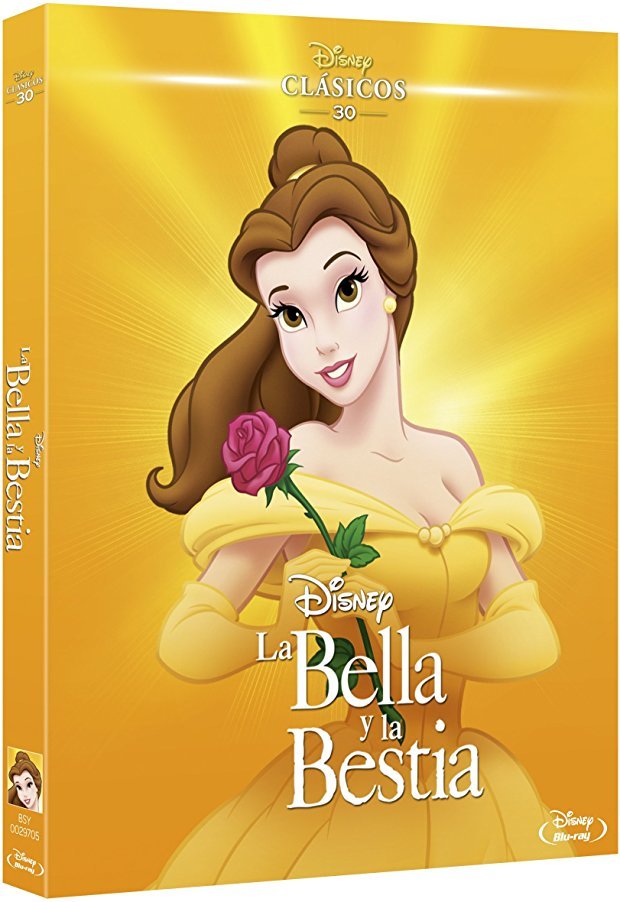 carátula La Bella y la Bestia (Disney Clásicos) Blu-ray 1