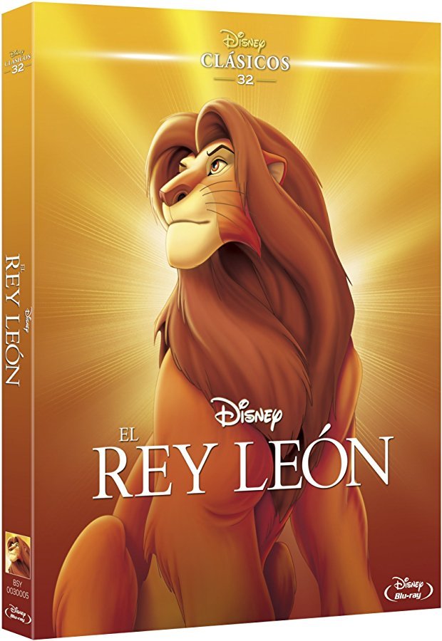 carátula El Rey León (Disney Clásicos) Blu-ray 1