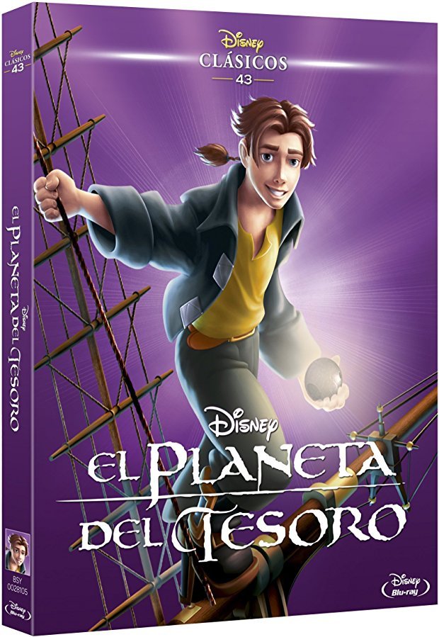 carátula El Planeta del Tesoro (Disney Clásicos) Blu-ray 1