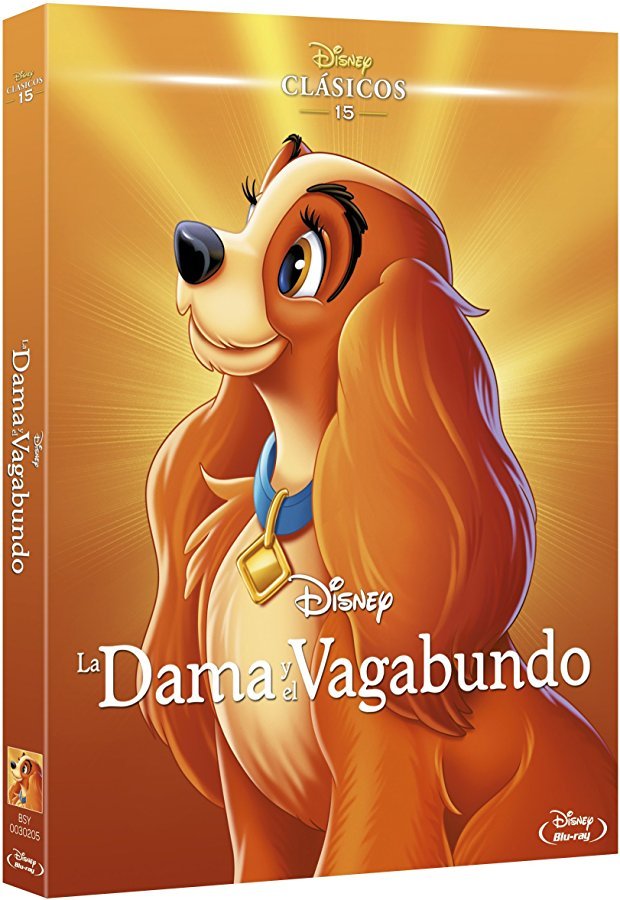 carátula La Dama y el Vagabundo (Disney Clásicos) Blu-ray 1