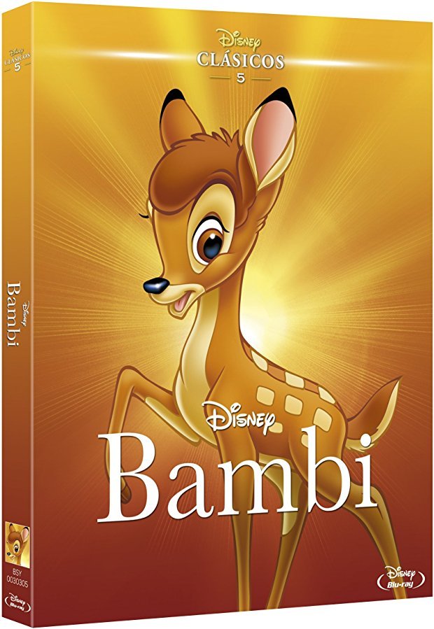 carátula Bambi (Disney Clásicos) Blu-ray 1