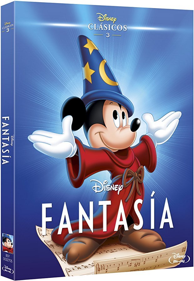 carátula Fantasía (Disney Clásicos) Blu-ray 1