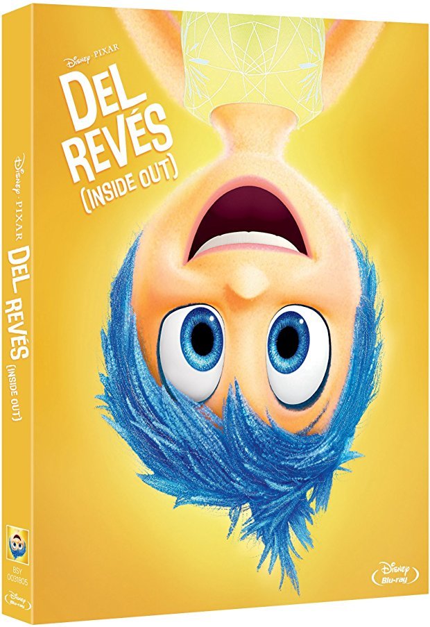 carátula Del Revés (Inside Out) (Disney·Pixar) Blu-ray 1