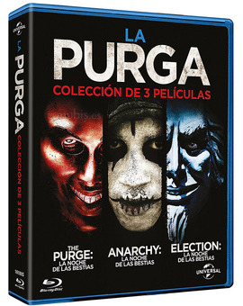 La Purga - Colección de 3 Películas Blu-ray