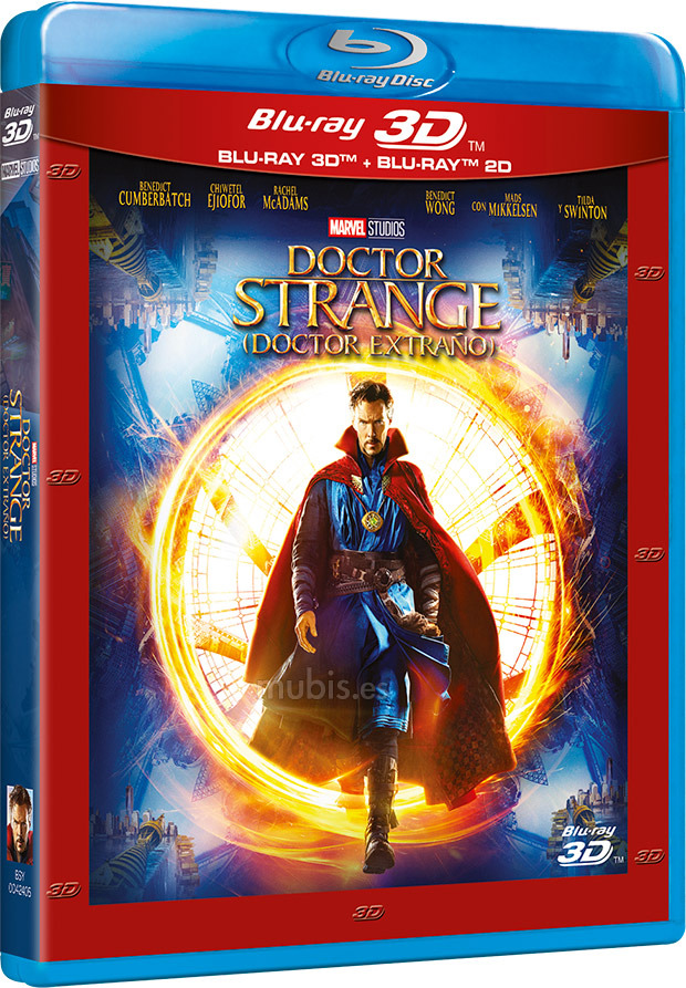 carátula Doctor Strange Blu-ray 3D 1