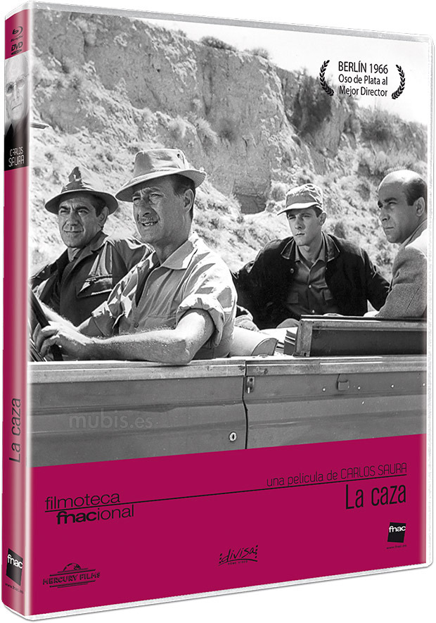 carátula La Caza - Filmoteca Fnacional Blu-ray 1