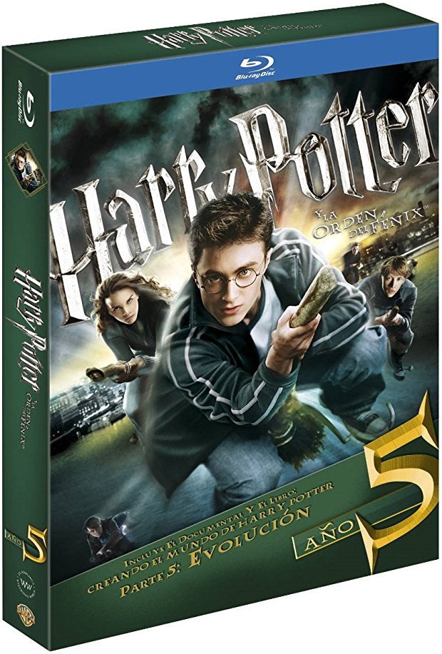 carátula Harry Potter y la Orden del Fénix - Edición Definitiva Libro Blu-ray 1