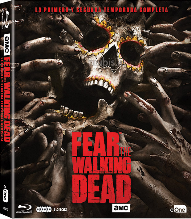 carátula Fear the Walking Dead - Temporadas 1 y 2  Blu-ray 1