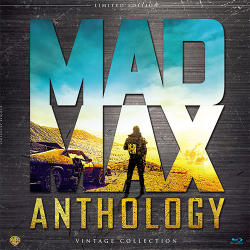 carátula Mad Max Anthology (Vinilo Vintage Collection) Blu-ray 1
