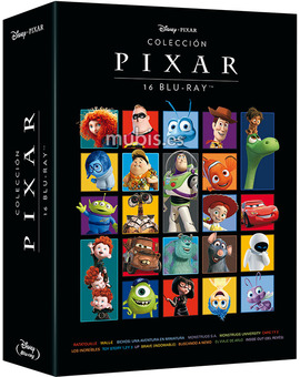 Colección Pixar (16 Películas) Blu-ray