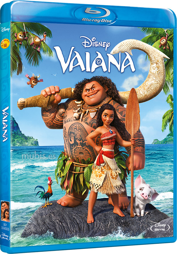 carátula Vaiana Blu-ray 1