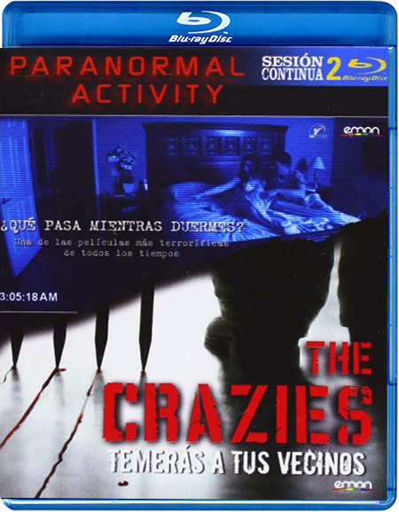 carátula Pack Paranormal Activity + The Crazies Blu-ray 1
