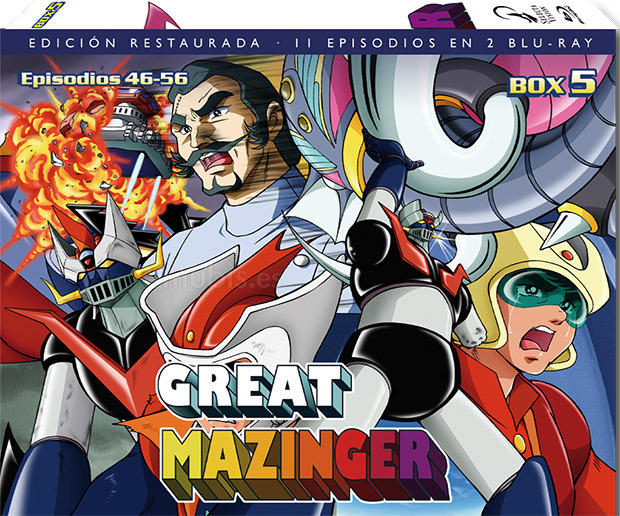 carátula Great Mazinger - Box 5 Blu-ray 1