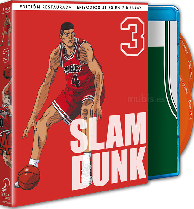 carátula Slam Dunk - Box 3 Blu-ray 1