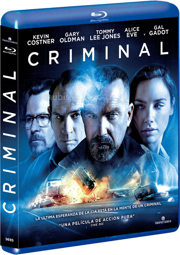 carátula Criminal Blu-ray 1