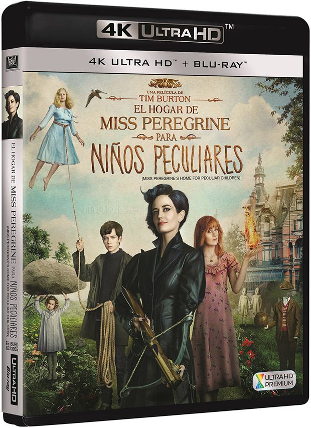 carátula El Hogar de Miss Peregrine para Niños Peculiares Ultra HD Blu-ray 1