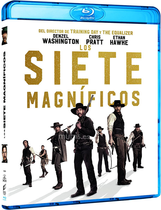 carátula Los Siete Magníficos Blu-ray 1