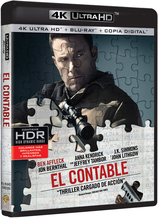 carátula El Contable Ultra HD Blu-ray 1