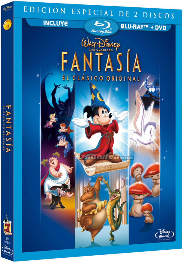 carátula Fantasía Blu-ray 1