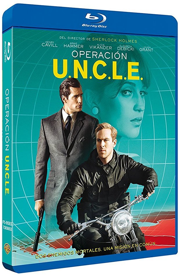 carátula Operación U.N.C.L.E. Blu-ray 1