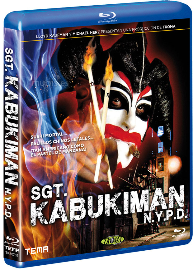 carátula Sgt. Kabukiman N.Y.P.D. Blu-ray 1
