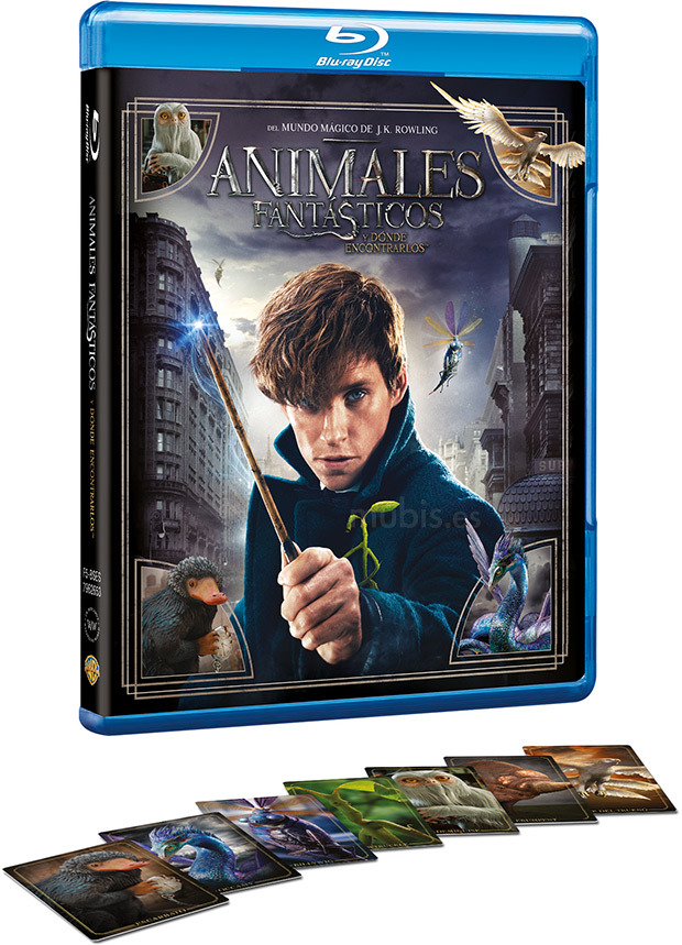 carátula Animales Fantásticos y Dónde Encontrarlos - Edición Postales Blu-ray 1