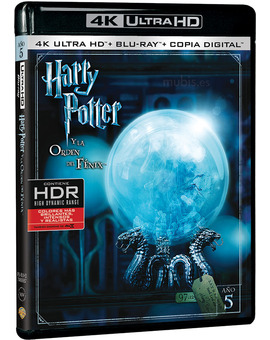 Harry Potter y la Orden del Fénix Ultra HD Blu-ray