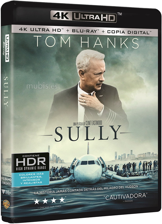 carátula Sully Ultra HD Blu-ray 1