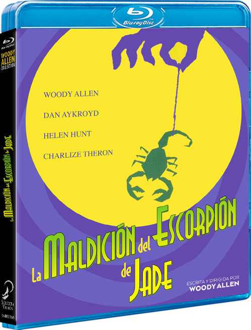 carátula La Maldición del Escorpión de Jade Blu-ray 1