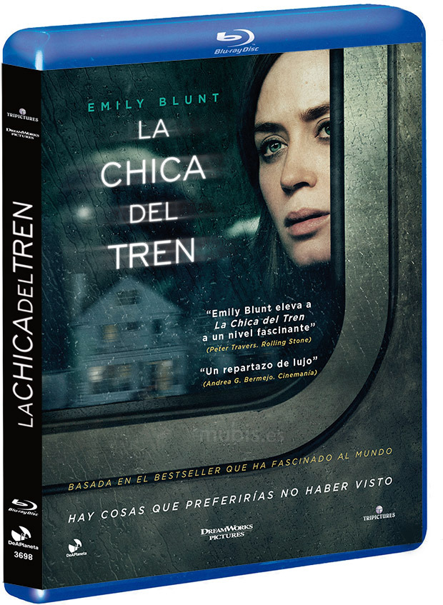 carátula La Chica del Tren Blu-ray 1